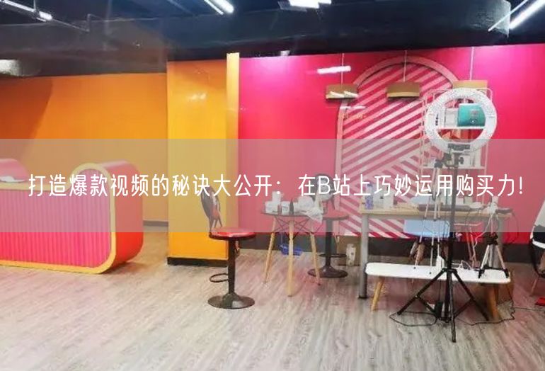 打造爆款视频的秘诀大公开：在B站上巧妙运用购买力！