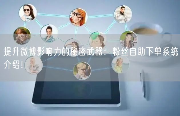 提升微博影响力的秘密武器：粉丝自助下单系统介绍！
